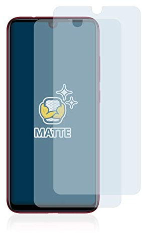 BROTECT Protector Pantalla Anti-Reflejos para Xiaomi Redmi Note 7/7 Pro / 7S (2 Unidades) Película Mate Anti-Huellas