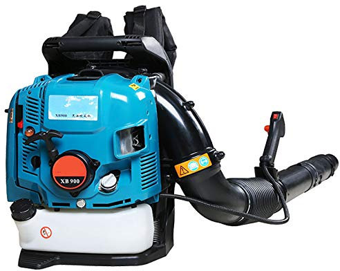 CGOLDENWALL Backpack Leaf Blower Snow Blower Shockproof Four-stroke Snow Thrower Gasoline Engine Blower Wind Extinguisher with Air Wind Speed 381.6km/h for Blowing Snow Leaf Forest Fire Fighting