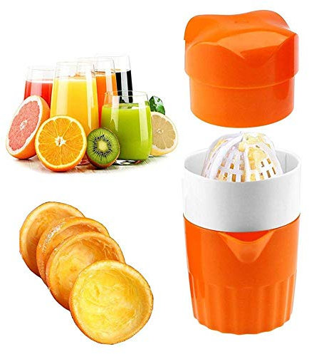 ZIYUMI Manual Juicer Cup Hand Press Fresh Fruit Press Citrus Orange Lime Lemon Press Maker with Filter for Kitchen Bar