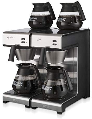 Bonamat Mondo Twin Kaffeemaschine inkl. 4 Glaskannen 1,7l 400V