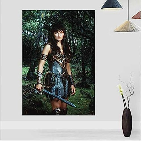 Poster Xena: Kriegerprinzessin Vintage-Filmposter, Wandkunst, Bilder, Poster Und Drucke, Leinwandgemälde, Heimdekoration 50X70Cm Kein Rahmen