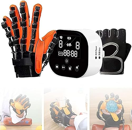 hand reha roboter handschuhe Handtherapie-Handschuh, Demenz, Schlaganfall-Handübung, Finger-Rehabilitations-Trainingsroboter-Handschuhe, Schlaganfall-Hemiplegie-Finger-Glättungsbandage-Schutzschutz (