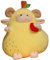 BESTonZON Kissen Spielzeug kinderzimmer zubehör für BFF zu Weihnachten weihachtsgeschenk Cute Pillow Wohnheimstuhl Trostgeschenke Plüschtier Schaf- Bequeme PP Baumwolle