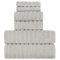BERIBO Türkisches Handtuch-Set, 100% Baumwolle (Wolke), 620 g/m² (Sahara)