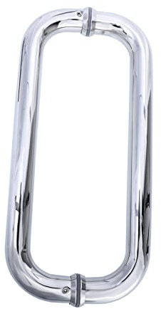 SHINEOFI Poignée De Porte En Acier Inoxydable 1 Pièce Durable Barre De Sécurité Poignée De Sécurité Pour Toilettes Accoudoir De Salle De Bain Poignée De Maintien Sûre Poignées En