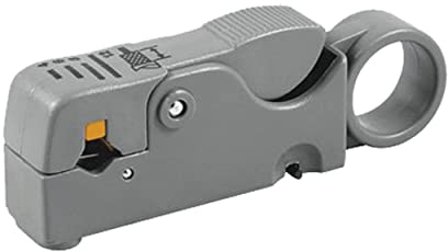 PremiumX Abisolierer PX-500 Universal Kabel Abisolier-Werkzeug Netzwerkkabel Koaxialkabel Kabelwerkzeug SAT Entmanteler