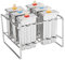 Kit de molde de Helado de acero inoxidable Para Hacer Paletas de Hielo con Bandeja Industrial Para Hogar Cocina Bricolaje Moldes Para Hacer Paletas de Hielo (#1)
