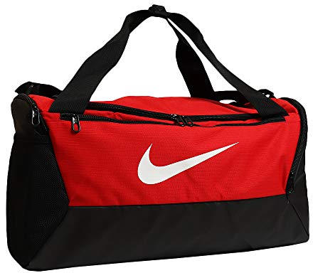Nike Nk Brsla S Duff-9.0 (41L), Borsa Sportiva Unisex – Adulto, University Red/Black/White, MISC