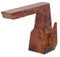 Galindo 5705025 Waschtischarmatur Einhebelmischer aus Holz
