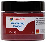 Humbrol AV0016 Weathering Powder Iron Oxide - 45 ml