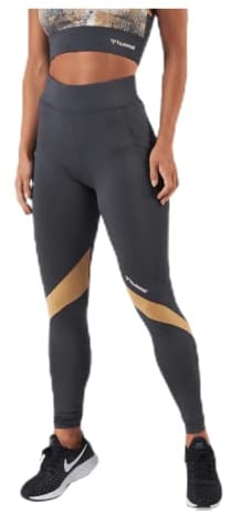 hummel Damen Hmlalthea High Waist Tights-Magnet Freizeithose, schwarz, S
