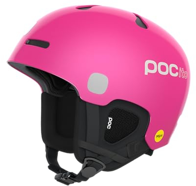 POCito Auric Cut MIPS - Sicherer Ski- und Snowboardhelm für Kinder mit LED Panel, MIPS Schutz, Leicht, Anpassbar, gut Belüftet