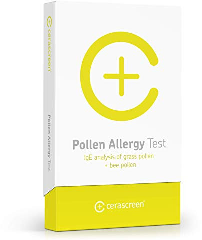 Test d'allergie au pollen de CERASCREEN - Analyse IgE de pollens de graminées + pollen de fleurs | Évaluation dans un laboratoire professionnel | Rapport complet sur les résultats