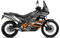 ARider Dekor (Aufkleber) für KTM Adventure 950/990 2006-2013 (Weiß)