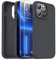 JASBON für iPhone 13 Pro Hülle (Ultra Dünn) mit 2 Panzerglas| Shockproof Liquid Silikon Hülle | Voll Kameraschutz und Bildschirmschutz | Handyhülle für iPhone 13 Pro (6,1) Black