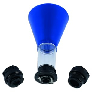 Laser 8301 Oil Funnel Set - for VAG, Blue with Transparent Chamber