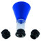Laser 8301 Oil Funnel Set - for VAG, Blue with Transparent Chamber