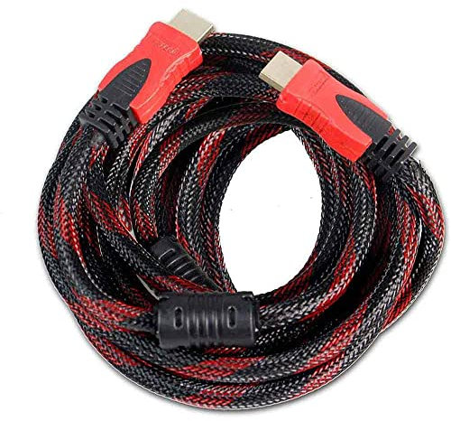 Vetrineinrete® Cavo da HDMI a HDMI maschio a maschio schermato con filtri da 15 metri per video ad alta definizione risoluzione 1080p con connettori in oro 24k