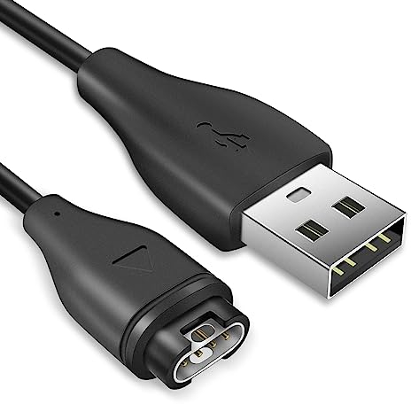 Ainiv Charger Cable Compatible with Garmin Fenix 7 7S 7X/ 6 6S 6X Pro Sapphire/ 5 5S 5X Plus, Charger Compatible with Foreunner 935 245 945 45 45S/ Epix/ Vivoactive3 4 4S/ Approach S10 S12 S40 S60,ect