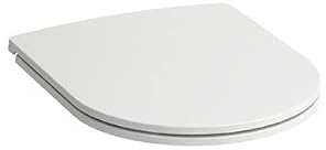 LAUFEN PRO WC-Sitz, mit Deckel, slim, nicht abnehmbar, 445x370x45mm, H8989600000001