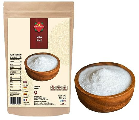 MSG Fine | Monosodium Glutamate | Ajinomoto | Umami Seasoning | Premium Quality | Authentic | No Additives (100G)