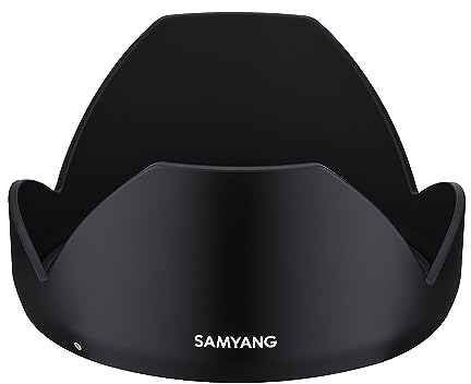 Samyang Gegenlichtblende für MF 24/35mm VDSLR MK2 - Sonnenblende zur Streulichtreduzierung, Reflexionsminderung, Frontlinsenschutz, Bildqualitätssteigerung, leicht zu transportieren
