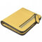 GADIEMKENSD Small Wallet Bifold RFID Credit Card Holder for Men Leather Coin Ladies Purse RFID Blocking Mini Compact Pocket Wallet with Zipper Card Cash Slots Ultra Slim Minimalist Yellow