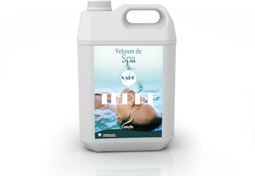 Camylle - Velours de Spa safe TERRE - Parfum pour l'eau du Spa - Une fragrance minérale et de sous bois - 5000ml