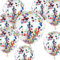 Bunte Konfetti-Luftballons, 50 Stück, 30,5 cm, starke dicke Ballons für Geburtstage, Kinderpartys, Hochzeiten, Babypartys, Veranstaltungen, Dekorationen, Zubehör (bunte Konfetti-Ballons)