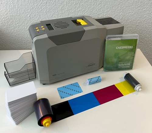 CardPlus PVC Plastikkartendrucker Starter Set SEAORY S28 Duplex