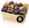 ePralinchen handverarbeitete belgische Luxus-Pralinen | Winter Edition 500g | winterliche Pralinenmischung mit Spekulatius, Kaffee, Nougat uvm. | ohne Alkohol | köstliche Schokolade made in Belgium