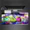 Gaming Mauspad Graffiti Schreibtischunterlage mit rutschfeste Gummibasis Mousepad mit Einer speziellen Oberfläche verbessert Geschwindigkeit und Präzision für PC Laptop 700x300x3mm