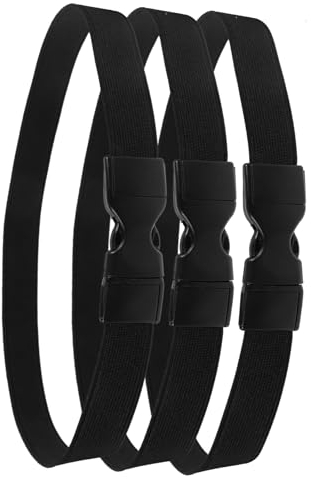 Hohopeti 3pcs Trash Can Band Adjustable Elastic Waste Bin Bag Fixing Band for Kitchen Trash Can Holder Garbage Bag from Falling