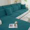 Ystyle Sofa Sitzkissenbezug Stretch, Sofa Sitzbezug, Elastischer Sofakissen Bezug, Kissenbezüge rutschfest Und Weich, Universal Sofa Sitzkissenbezug (Dunkel Grün, 1 Sitzer*3)