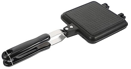 TOPBATHY Aluminium-bratpfanne mit Abnehmbarer Form Sandwich-backform Kochgeschirr für Haushalt Schwarz