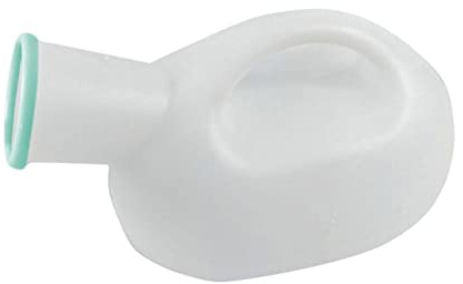 Urinflasche Für Männer, 2000ml Urinal Bottle Wiederverwendbare, Urinflasche Unisex, Tragbare Urinflaschen Für Männer Mit 1.3 M Schlauch Für Auto Reise Unisex Männer Frauen Kinder, Weiß