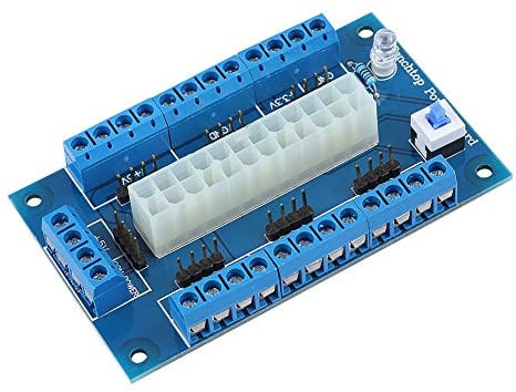 Atx-auf-Sfx-Netzteil-Adapterhalterung, Praktischer Dual-Atx-Netzteil-Adapter, Tragbar, Langlebig, Praktisch für Desktop-Stromversorgung, Atx-Stromversorgung