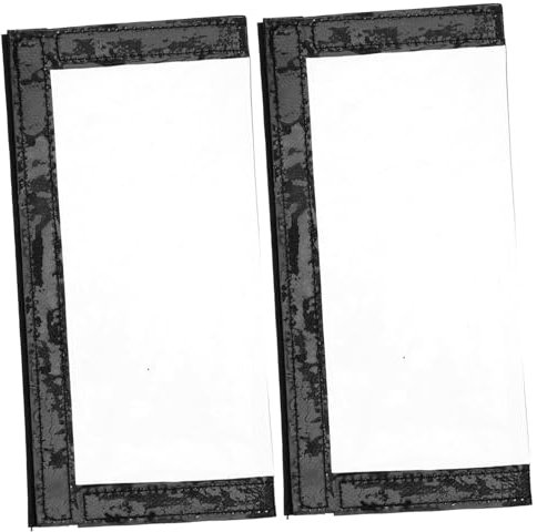 BELLIFFY 2pcs Fishing Lure Wraps PVC Bait Storage Bag Lure Cover Pike Fishing Hook Bait Protector