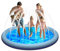 KIMIGO Tapis de Jet d'eau Jouets pour Enfants,Tapis de Jet d'eau pour Enfants et Chiens,200 cm Tapis de Pulvérisation Antidérapant,Tapis de Jouet Aquatique Pulvérisateur,Jouets d'eau pour l'été