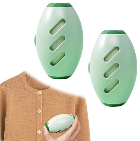 2 Stück Tierhaarentferner Fusselrolle, Waschbarer Tragbarer Aufkleber, Fusselrolle Wiederverwendbar, Waschbare klebrige Gel Fusselrolle Ball, Reusable Lint Roller für Tierhaare Kleidung Haare Staub