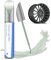 Crystal Silver - Peinture de retouche pour jantes Ford - Réparation de dommages causés par les trottoirs avec peinture assortie