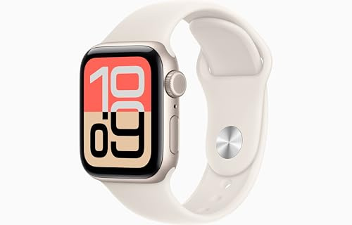 Apple Watch SE 3 [GPS + Cellular, 40mm] Cassa Galassia in Alluminio con Cinturino Sport Galassia, S/M (Ricondizionato)