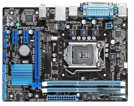 pc motherboard Fit For Asus H61M-D Motherboard H61 Socket LGA 1155 Mainboard