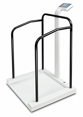 Stabile Stehhilfewaage für ein sicheres Gefühl beim Wiegen [Kern MTA 400K-1M] mit Eich- und Medizinzulassung für den professionellen Einsatz, Wägebereich [Max]: 300kg/400kg, Ablesbarkeit: 100g/200g