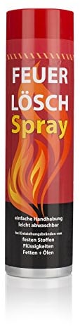 Smartwares Feuerlöschspray, für Fest-und Fettbrand/ ABF Feuerlöscher, FS600DE