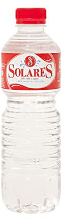 Agua Mineral Natural Solares caja de 24 botellas de 50 cl