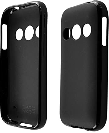 caseroxx TPU-Hülle für Alcatel 2019G / 2020X, schwarz | Flexible TPU-Hülle, passgenau und griffig, schützt vor Stößen, Kratzern und Staub, aus TPU
