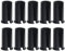 iSpchen Fahrradkabelclip 10 Stück Schwarz, Kunststoff, U-Clips, Kabelführung, Fahrrad MTB Bremszug Befestigung, Clips, Rahmen U Schnalle