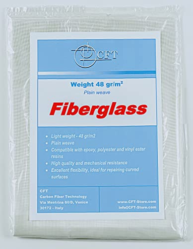 Glasfasergewebe - 48 g/m² - Plain - 2 qm