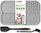 Coomazy Licky Mats for Dogs Large Dog Slow Feeding Lick Mats with Suction Cup Boredom and Anxiety Reducer Lick Mats for Dogs Grey